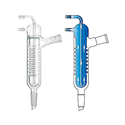 Chemglass CG-1210-02, Friedrichs Condenser, 29/42 Joint, 335mm Height