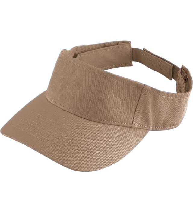 Visière en Coton Kaki Pacific Headwear 50V pour le Golf et les Balades
