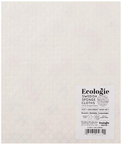 Now Designs Swedish Sponge Reusable Dishcloth Cherries 6.5 X 8 Inches, Set Of 2 #TOP1