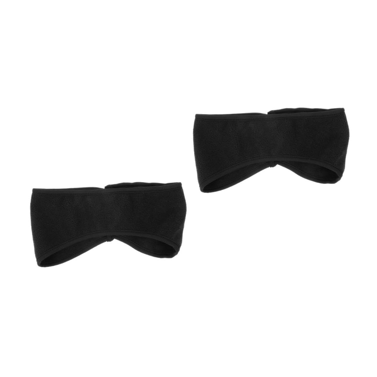 ibasenice Warm Headdress Ear Warmer Comfortable Protective Headband for Running Winter Sports Stretchy Polar Fleece Earmuffs with Breathable Windproof Design