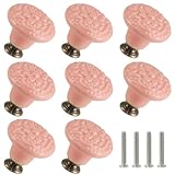 Zernmiarder Pink Ceramic Knobs...