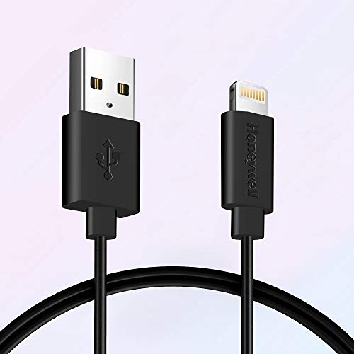 Honeywell Apple Lightning Sync & Charge Cable 1.2Mtr (Non-Braided) - Black