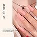 Beetles Matte Gel Top Coat for Gel Nail Polish, 7.5ML Chrome Proof Matte Top Coat No Wipe Powder-Resist Matte Finish for Detail Chrome Nail Powder Painting Long Lasting UV Nail Art