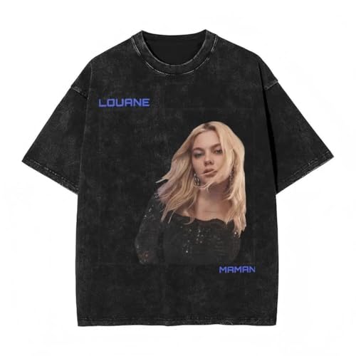 Photo de France Eurovision 2025 Louane Maman Harajuku T-Shirts for WoTops Streetwear