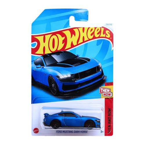 Image of hw Die-Cast 1:64 for Ages 3 and up (Ford Mustang Dark Horse | Then and Now)