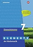  Elemente der Mathematik Klassenarbeitstrainer - Ausgabe für das G9 in Nordrhein-Westfalen: Klassenarbeitstrainer 7