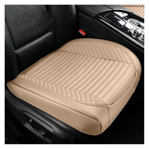 Couverture de siège de voiture beige pour un trajet quotidien confortable