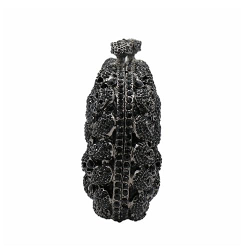 Image of DJBM Glitter Skulls Rhinestone Purse Women's Clutch Handbags Crystal Evening Bags Diamond Evening Clutches for Party Prom