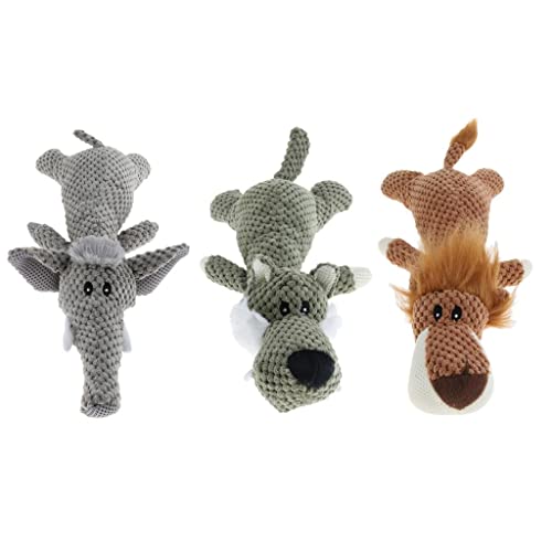 Jouet couineur pour chiens et peluche interactive pour dents - 7