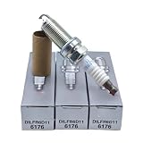 BGGJJ 4PCS DILFR6D11 Platinum Iridium Spark Plug | Compatible With Subaru Lexus Toyota 90919-01247