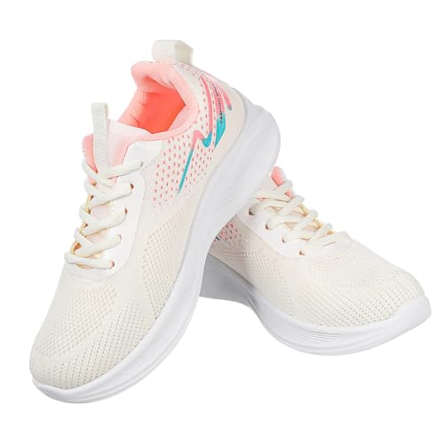Baskets femme pour running BESTYASH avec semelle antidérapante en mesh respirant sport noir