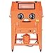 VEVOR Heavy Duty Sandblasting Cabinet Kit with Pressurized Tank, Industrial-Grade Steel Sand Blasting Cabinet - with Dust Collector and Casters for Oversized Parts Surface Finishing, Rust Removal