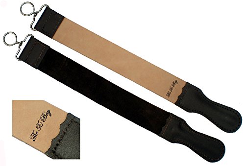 Professional Leather BARBER STROP Straight Razor Sharpener 2" X 20"