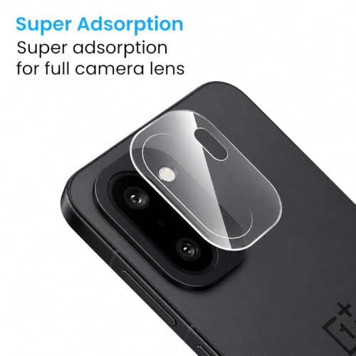 Image of ArmourPro Premium Camera Lens Protector Tempered Glass Compatible for OnePlus 15R With Edge To Edge Camera Coverage| Crystal Clear