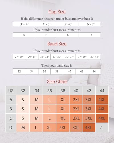 Image of HORISUN Womens Bras Comfortable Wireless Push Up Bra Seamless Full Coverage No Underwire Bralettes for Women with Support