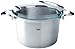 Produktbild Fissler solea / Edelstahl-Topf (Ø 24cm, 6,5 L) hoher Kochtopf mit Glas-Deckel, Innen-Skalierung, rostfrei - Induktion