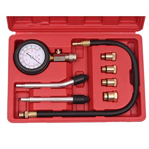 Eoocvt Professional Petrol Gas Engine Cylinder Compression Tester Kit Automotive Gauge Tool #TOP1