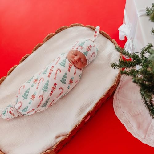 Image of Copper Pearl Swaddle Blankets for Newborns | Soft Stretchy Receiving Blankets for Boys and Girls | Large 46 x 46 Inch Baby Blankets | Lightweight and Breathable Swaddles | Nicholas