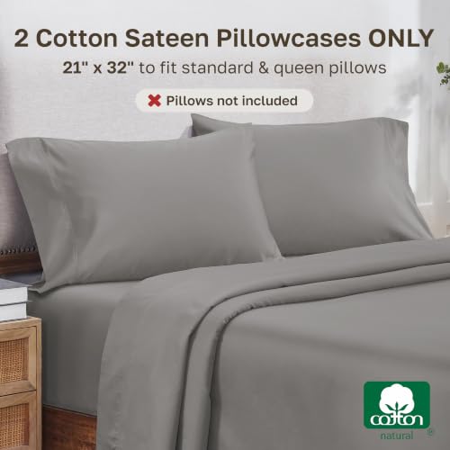 Image of California Design Den 800 Thread Count 2-Pack Queen Pillow Cases