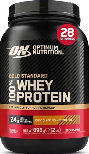 Optimum Nutrition Gold Standard 100% Whey Proteína en Polvo, 896g