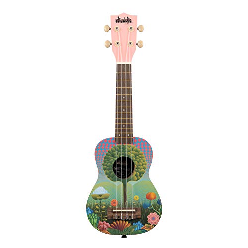Kala Wood Ukadelic Uketopia – Ukulele soprano - Les Beatles, Paul McCartney, John Lennon, RIngo Starr, George Harrison Kala Wood Ukadelic Uketopia - Ukulele soprano
