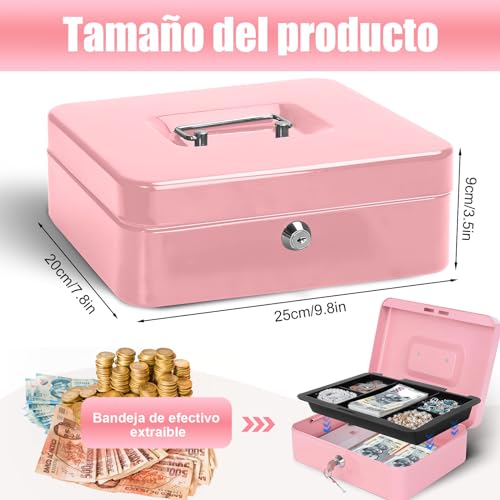 Cajas De Seguridad, Toy caja dinero llave Marca Dederwern (2)