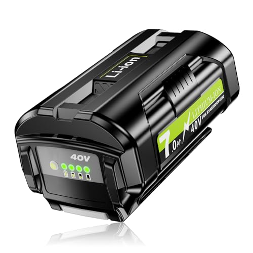 Bonacell 7.0Ah 40V Replacement for Ryobi 40V Battery Compatible with Ryobi 40 Volt Battery OP4040 OP40261 OP4015 OP4026 OP40201 OP4030 OP40301 OP40401 OP4050 OP40601 Power Tools