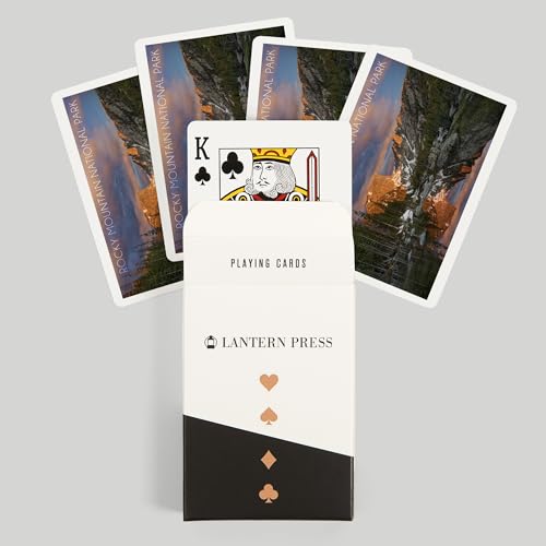 Baraja de Poker Lantern Press Rocky Mountain Dream Lake miniatura 6