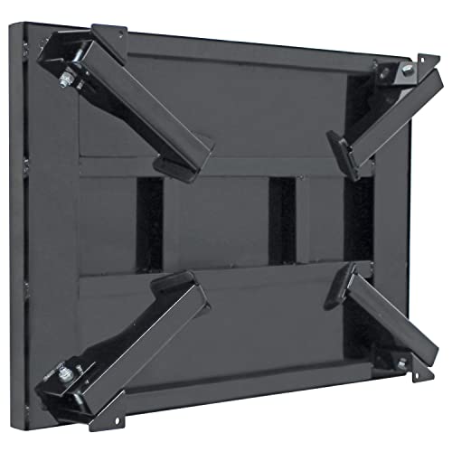 Quick Products Jq-S150 Platform Step, X-Large 24" W X 15.5" D X 7.5" H - Steel, 300 Lbs. Capacity, Black #TOP6
