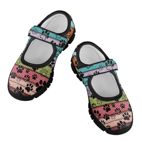 PinUp Angel Girls Comfortable Round Toe Slip On Shoes Soft Retro Mary Jane Flats School Walking Shoes