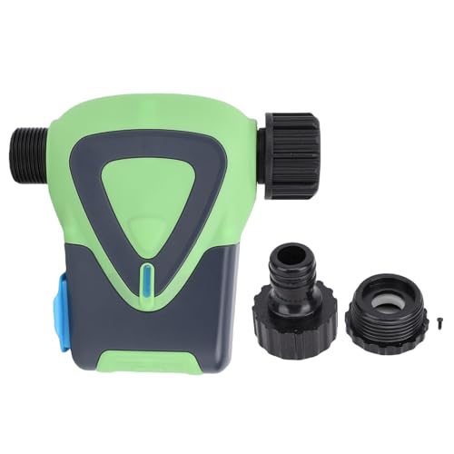 Jectse Smart Water Timer, WiFi 3.0 Lawn Sprinkler, Timer Countdown, Watering History Access, IP66 ABS Construction, 4 AA Battery Operated for Lawn Garden Pool (BSP)