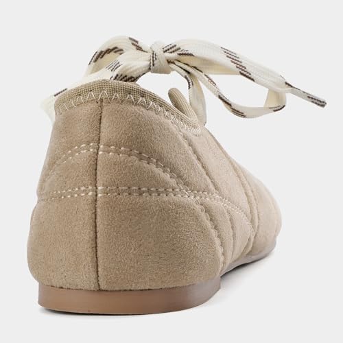 Women's Ballet Flats Shoes Comfortable Round Toe with Cross Strapss Casual Mary Jane Flat for Women Slip On Ballerina Flats Shoes3