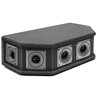 300 WATT POWER – High-powered DJ speaker system delivers 300W peak 150W RMS output for loud full range sound using 6-way tweeters speakers and super tweeters for car audio setups SIX 6.35 CM PIEZO TWEETERS – Equipped with six high-performance piezo t...