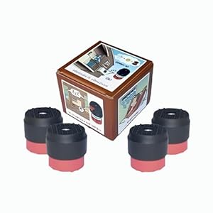 Kunststof trillingsdemper met ingewerkte veer – Voor buitenunit Airco – Verschillende geichtsklassen (100-350kg)