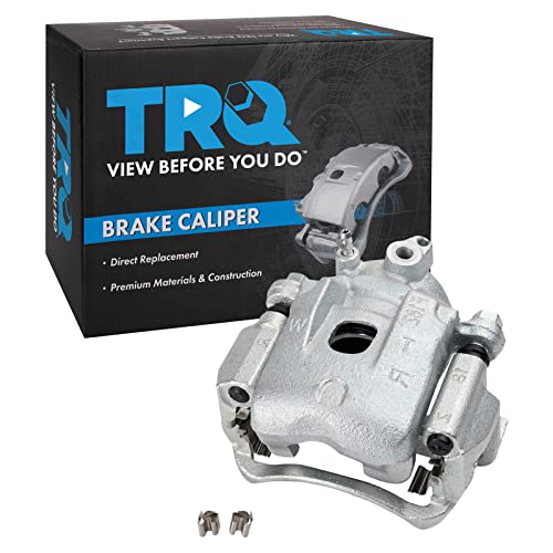 Image of TRQ Front Right Brake Caliper w /Bracket Passenger Side