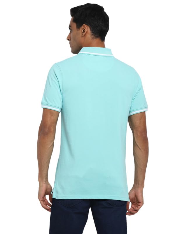 Image of AMERICAN CREW Men's Polo Collar T-Shirt with Pocket, Combo Pack of 2