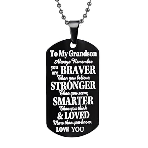 Udaney To My-Grandson-Pocket-Watch-Gifts from Grandpa Grandma Christmas Gifts for Him Birthday for G
