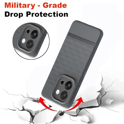 Image of Shockproof Case for OnePlus 13s 5G / 13T 5G | Full Camera Protection | TPU Flexible Back Cover for OnePlus 13s 5G / 13T 5G (Graphite Grey)