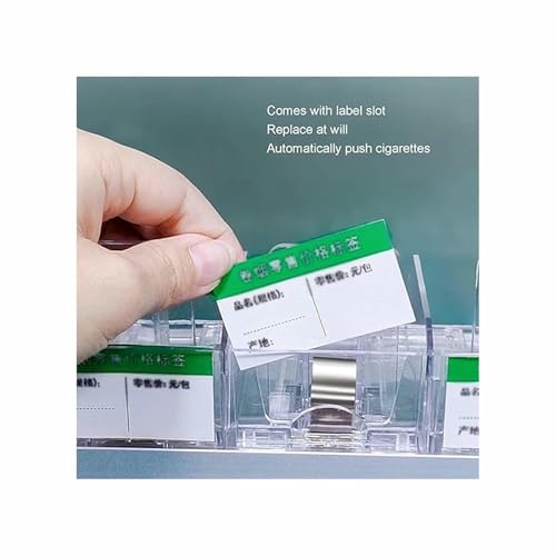 Séparateur automatique de cigarettes pour éviter le désordre en rayon