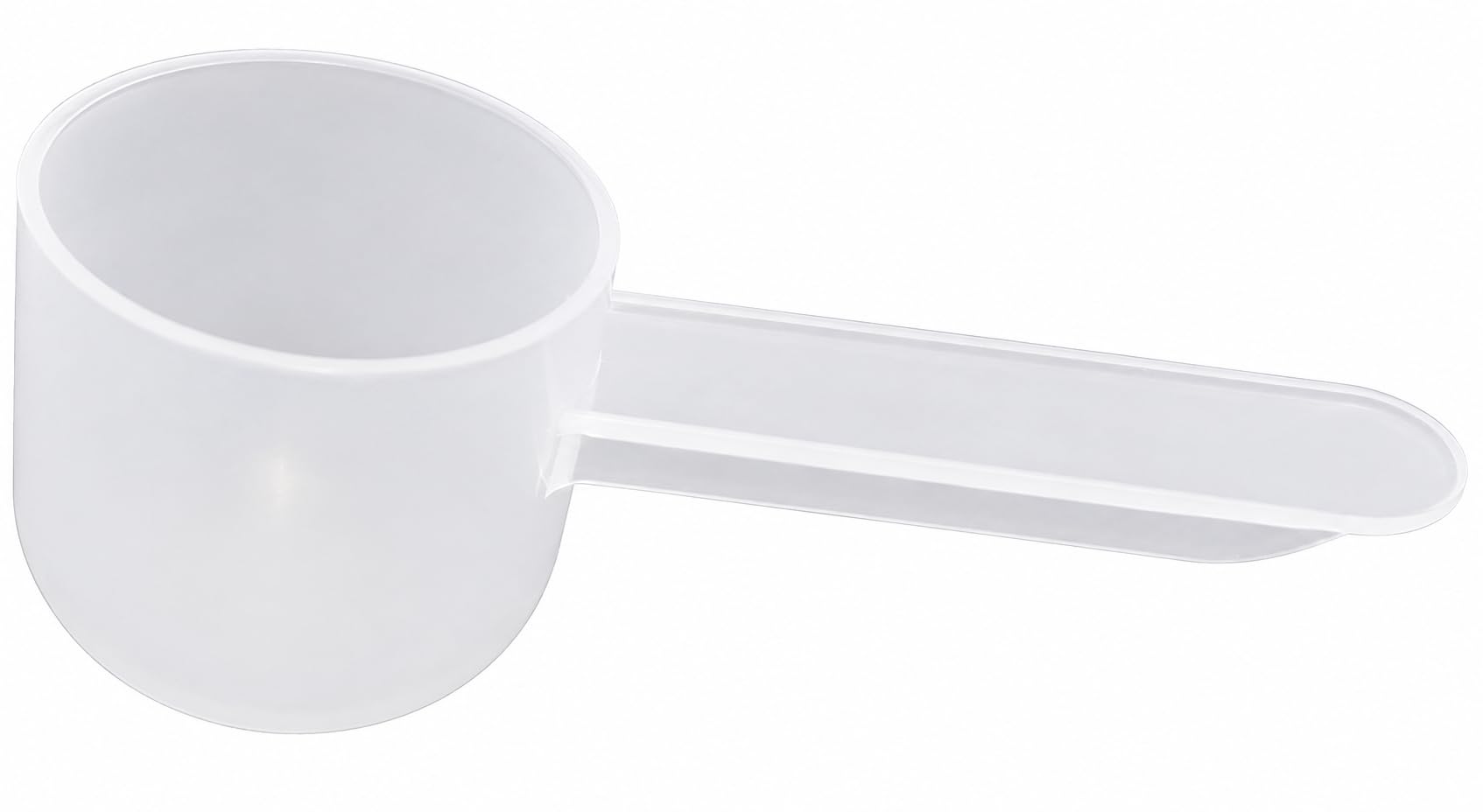 2 Teaspoon (2/3 Tablespoon | 10 mL) Short Handle Plastic Rounded Scoop for Coffee, Protein Powder, Pet Food, Spices, Grains, Dry Goods – Food-Grade BPA-Free (Pack of 10)