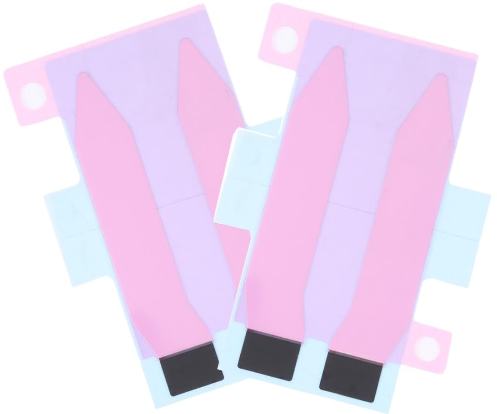 Autocollant de fixation pour batterie iPhone 15 lot de 2 bandes adhésives double face internes