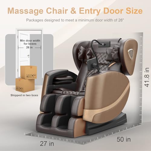 Image of FURNIMAT Massage Chair Full Body Zero Gravity Recliner, 2026 New Version