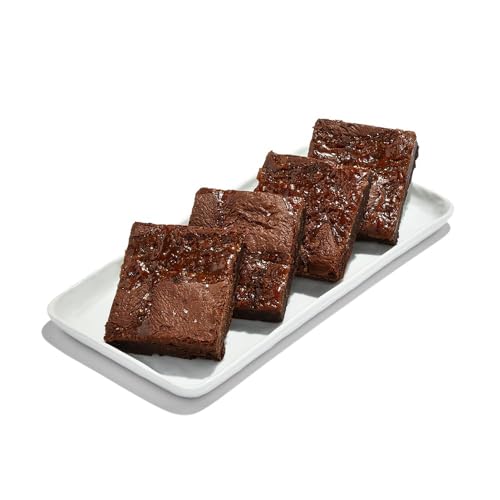 Whole Foods Market Brownie Caramel Salted 4 Pack 10 Ounce