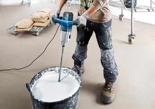 Bosch Professional Rührwerk GRW 140 (Leistung 1400 W, 2 Gänge, mit elektronischem Sanftanlauf)