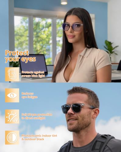 Image of Joopin Square Sunglasses Polarized UV400 Designer Sun Glasses Men Women