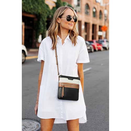 CHOLISS Crossbody Bags for Women, Purses for Women Handbags with Vegan Leather, Travel Purse Over Shoulder Bag2