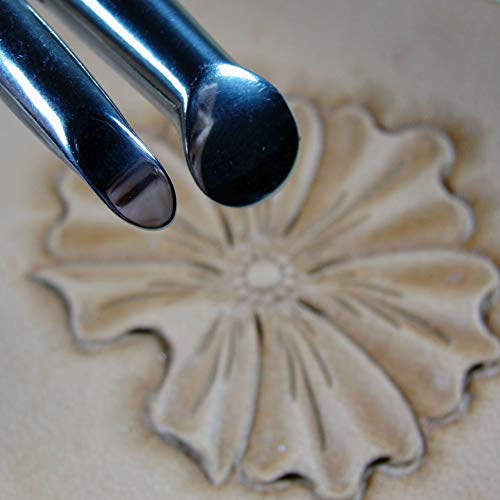 Stainless Steel Barry King - 2-Piece Extra Steep Petal Lifter Set (Leather Stamping Tools)