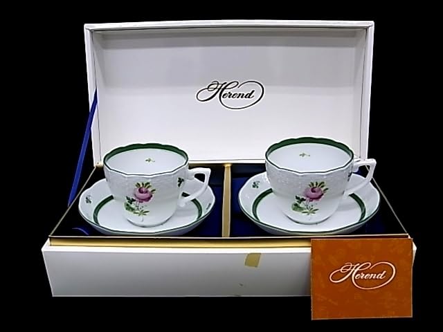 ヘレンド ウィーンの薔薇 ピンク コーヒーカップ&ソーサー ヘレンド ウィーンの薔薇 ピンク コーヒーカップ&ソーサー