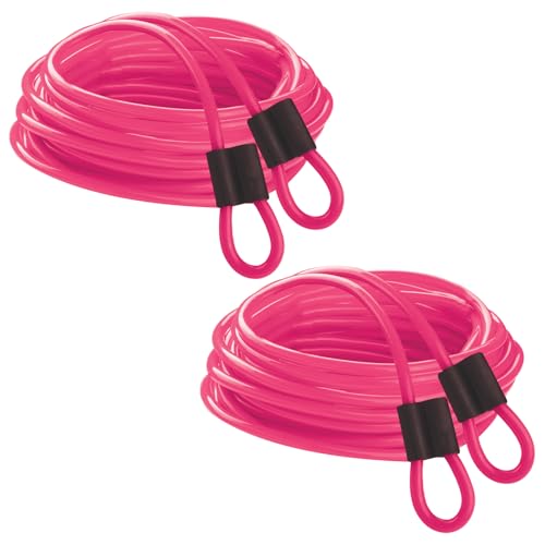 Champion Sports DD Series Double Dutch Licorice Jump Ropes - Pink 16-Feet (Set)