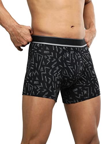 Image of Jockey US52 Men's Super Combed Cotton Printed Brief with Ultrasoft Waistband